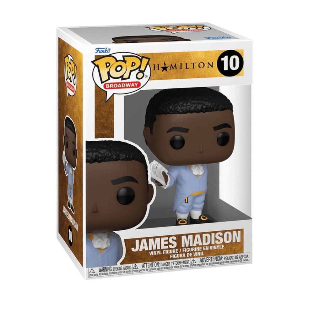 James Madison Funko Pop Vinyl Figure #10 NIB Broadway Hamilton Vaulted